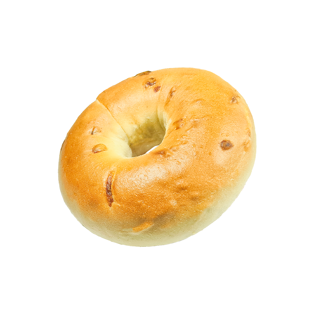 Bagel od pečenog luka slanog i pikantnog okusa
